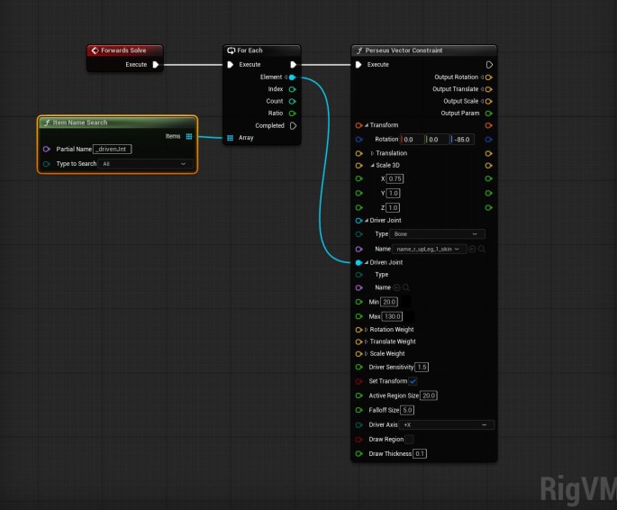 PerseusVectorConstraint – PERSEUS AUTO RIG